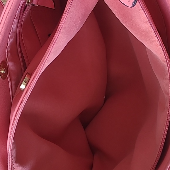 LIZ CLAIBORNE NWOT JESS CARNATION HANDBAG - Picture 8 of 10